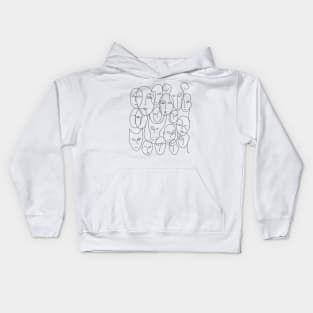 Faces Kids Hoodie